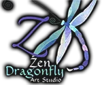 Small Zen Dragonfly logo